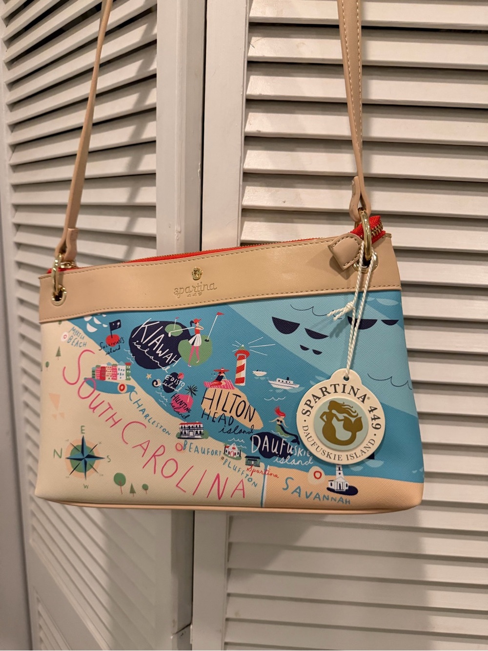 NWT SPARTINA 449 Sea Islands Crossbody